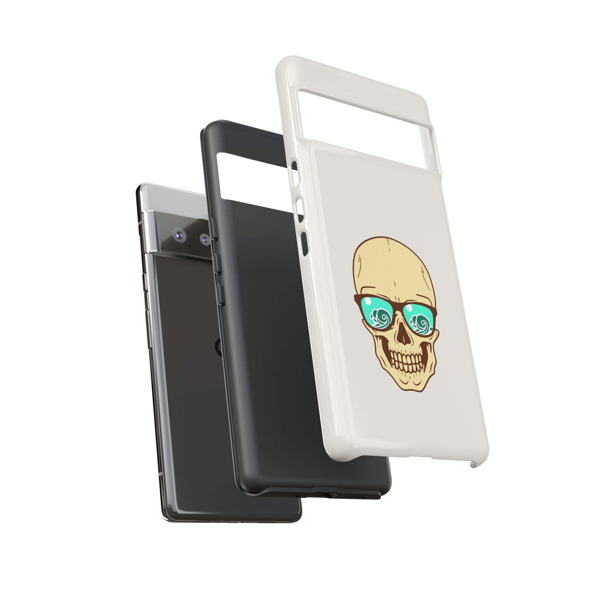 Skeleton Phone Case — Dark Aesthetic Gothic Design