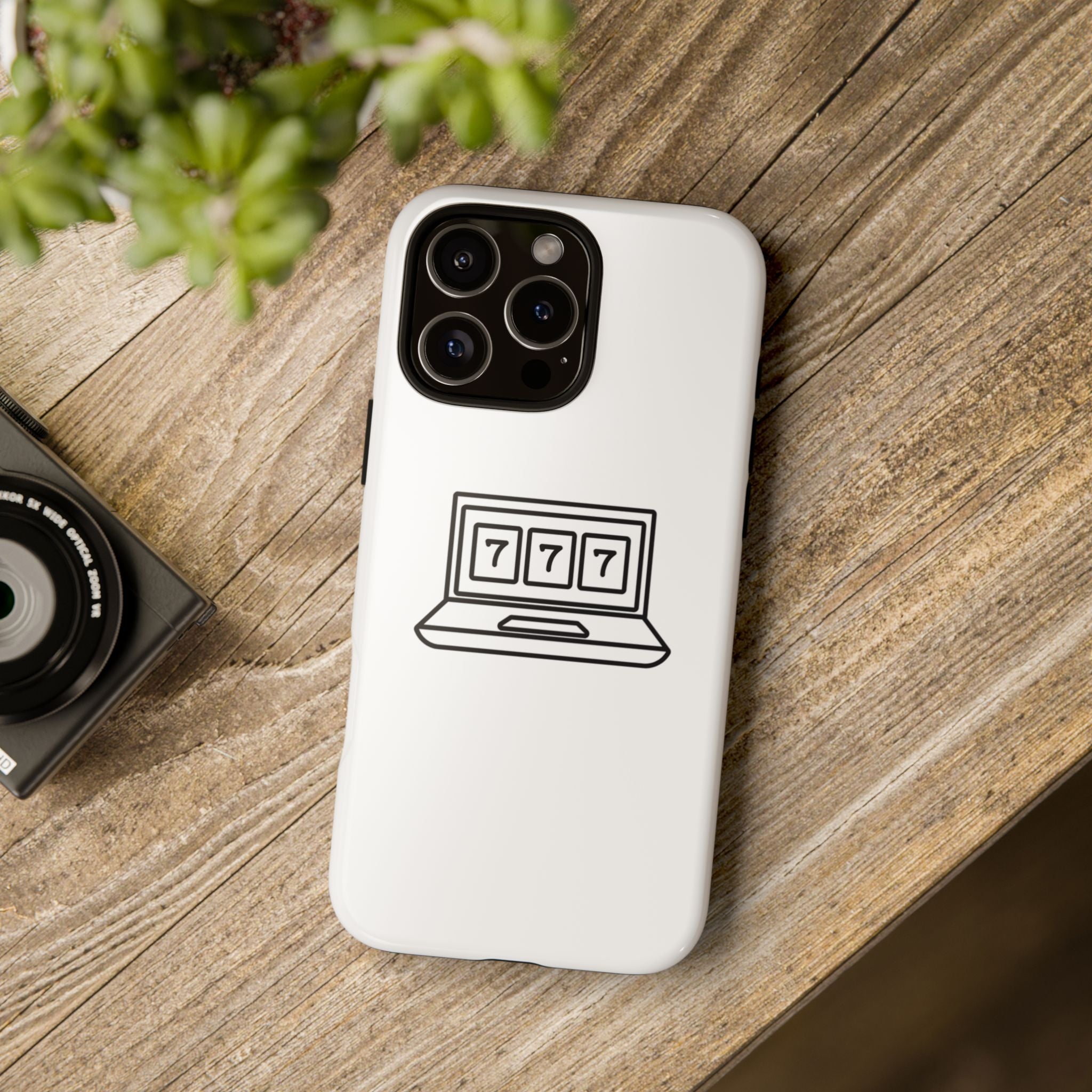 Jackpot Phone Case — Lucky Casino Aesthetic Cover