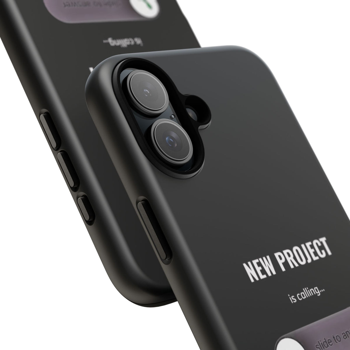 New Project Is Calling Phone Case — Entrepreneur Dark Bold
