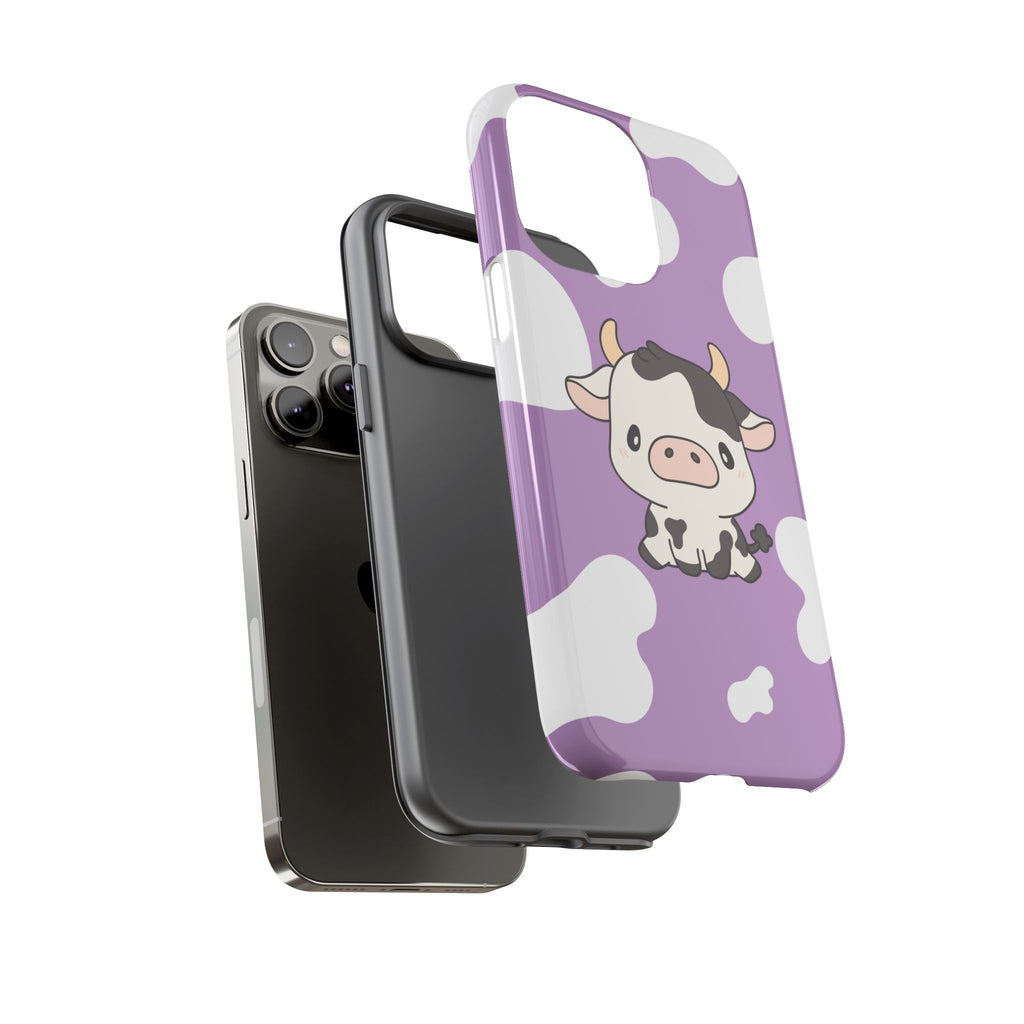 Lavender Moo-d Aesthetic Phone Case — Pastel Purple Design