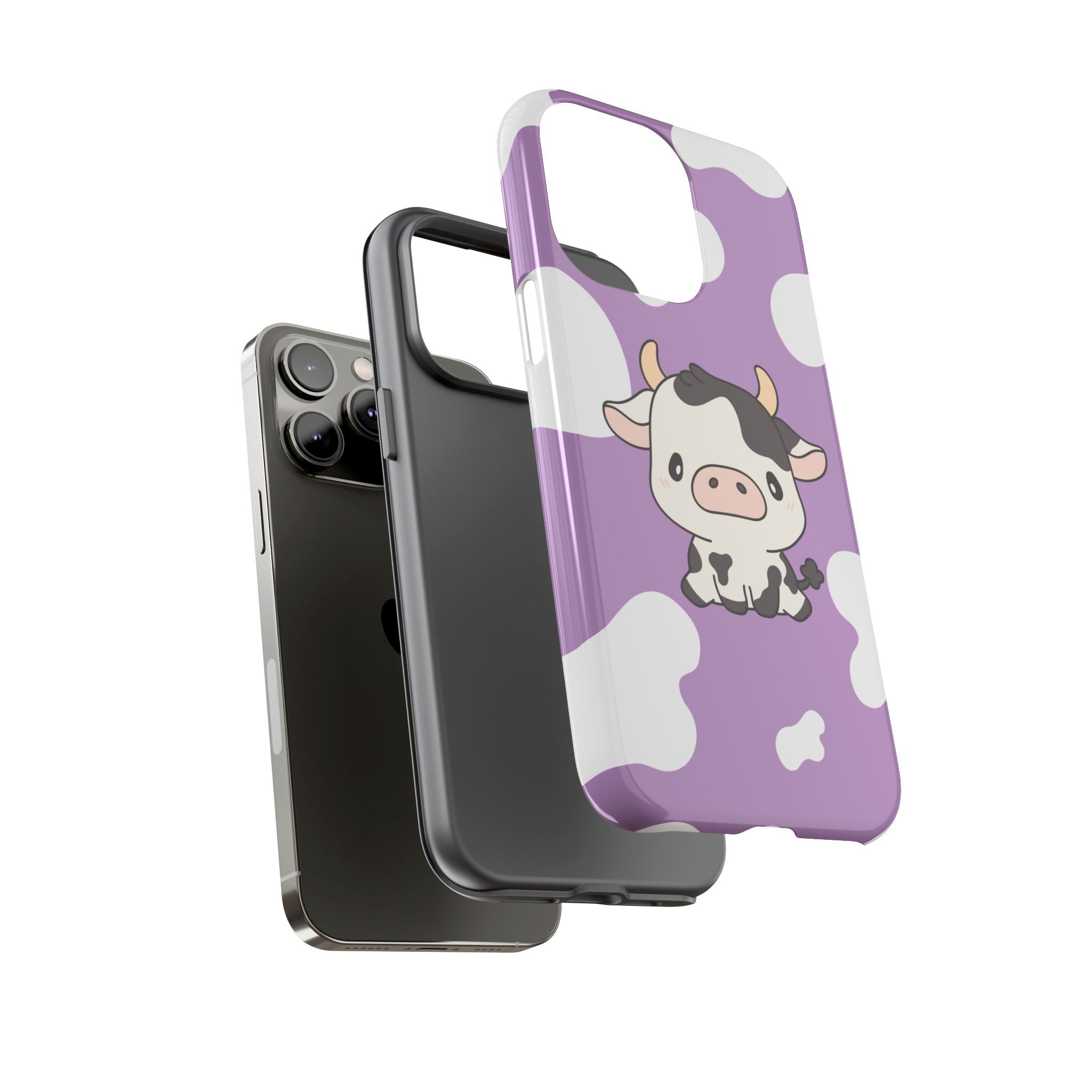 Lavender Moo-d Aesthetic Phone Case — Pastel Purple Design
