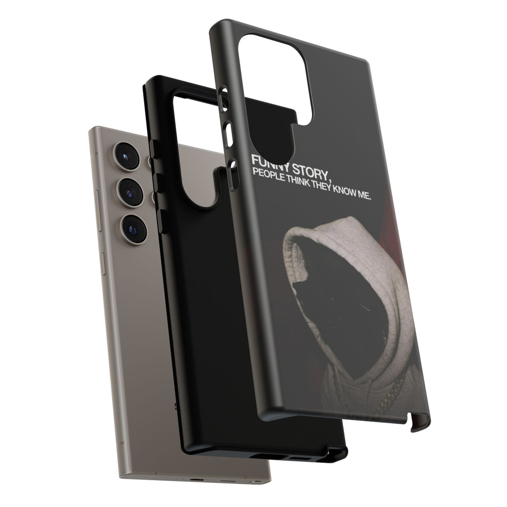People Think They Know Me Phone Case