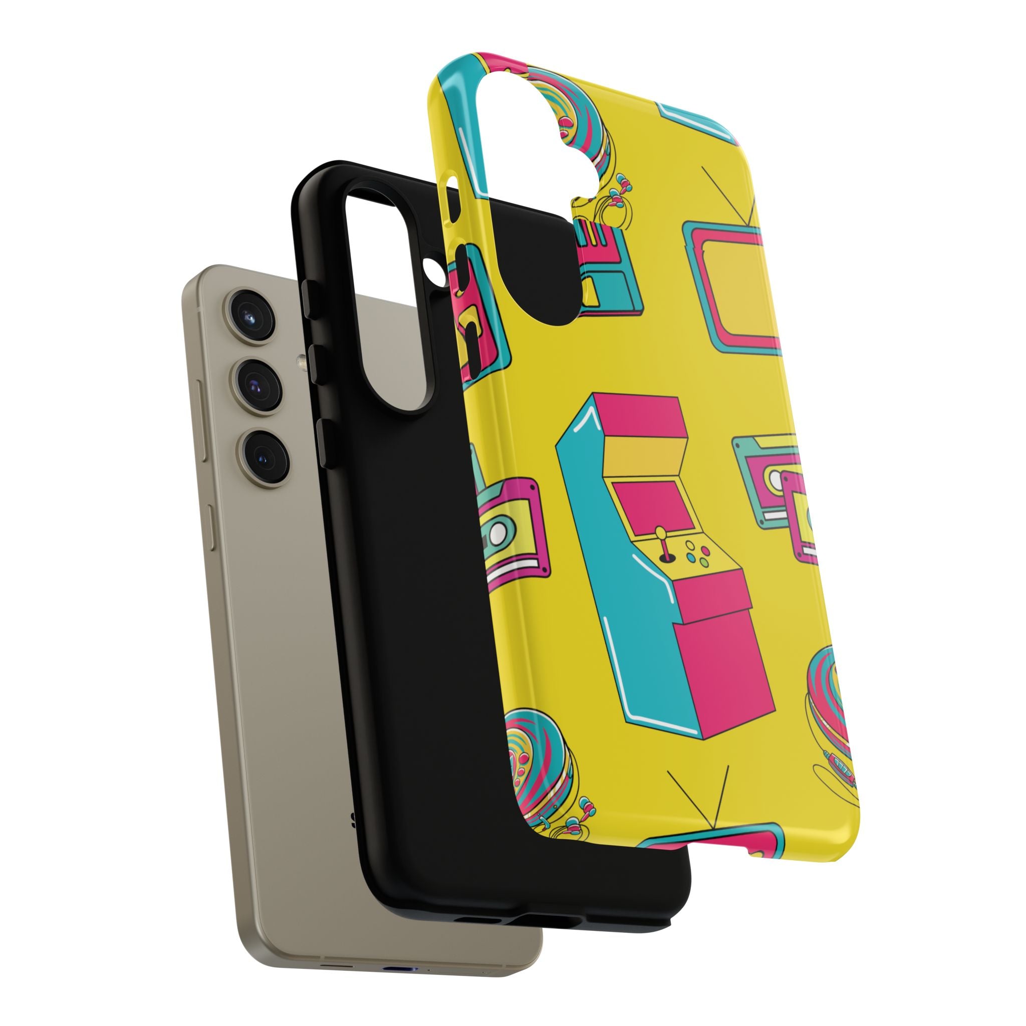 Retro Rewind Phone Case — 80s Nostalgic Gaming Design
