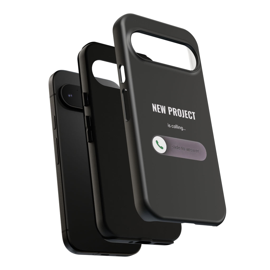 New Project Is Calling Phone Case — Entrepreneur Dark Bold