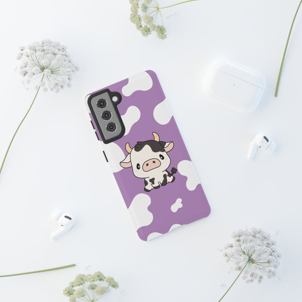 Lavender Moo-d Aesthetic Phone Case — Pastel Purple Design
