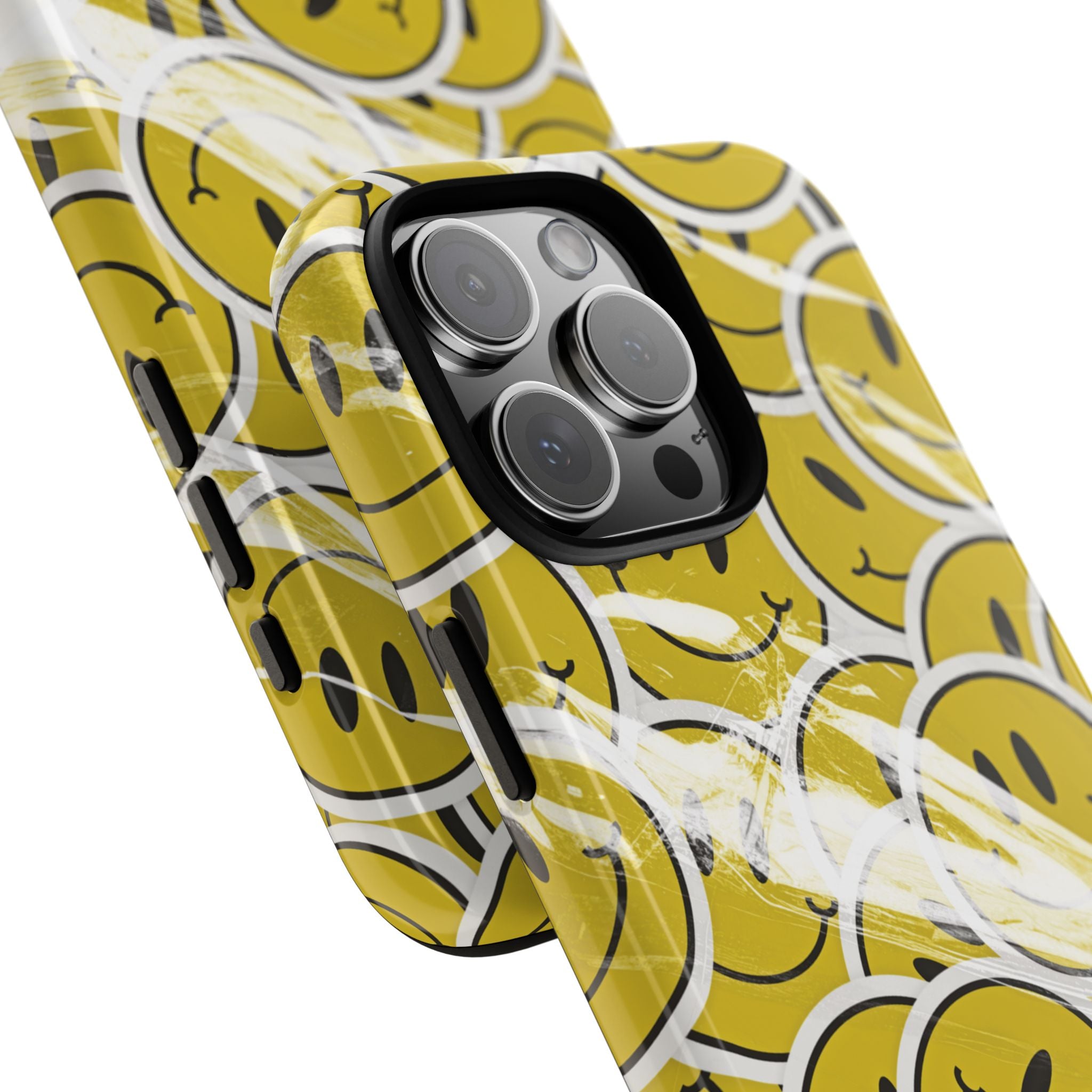 Smiley Face Phone Case — Happy Colorful Aesthetic Cover