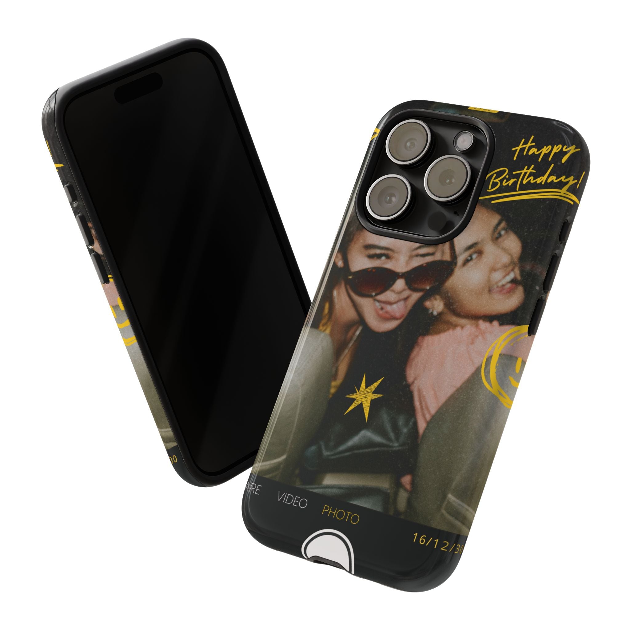 Happy Birthday Custom Photo Case
