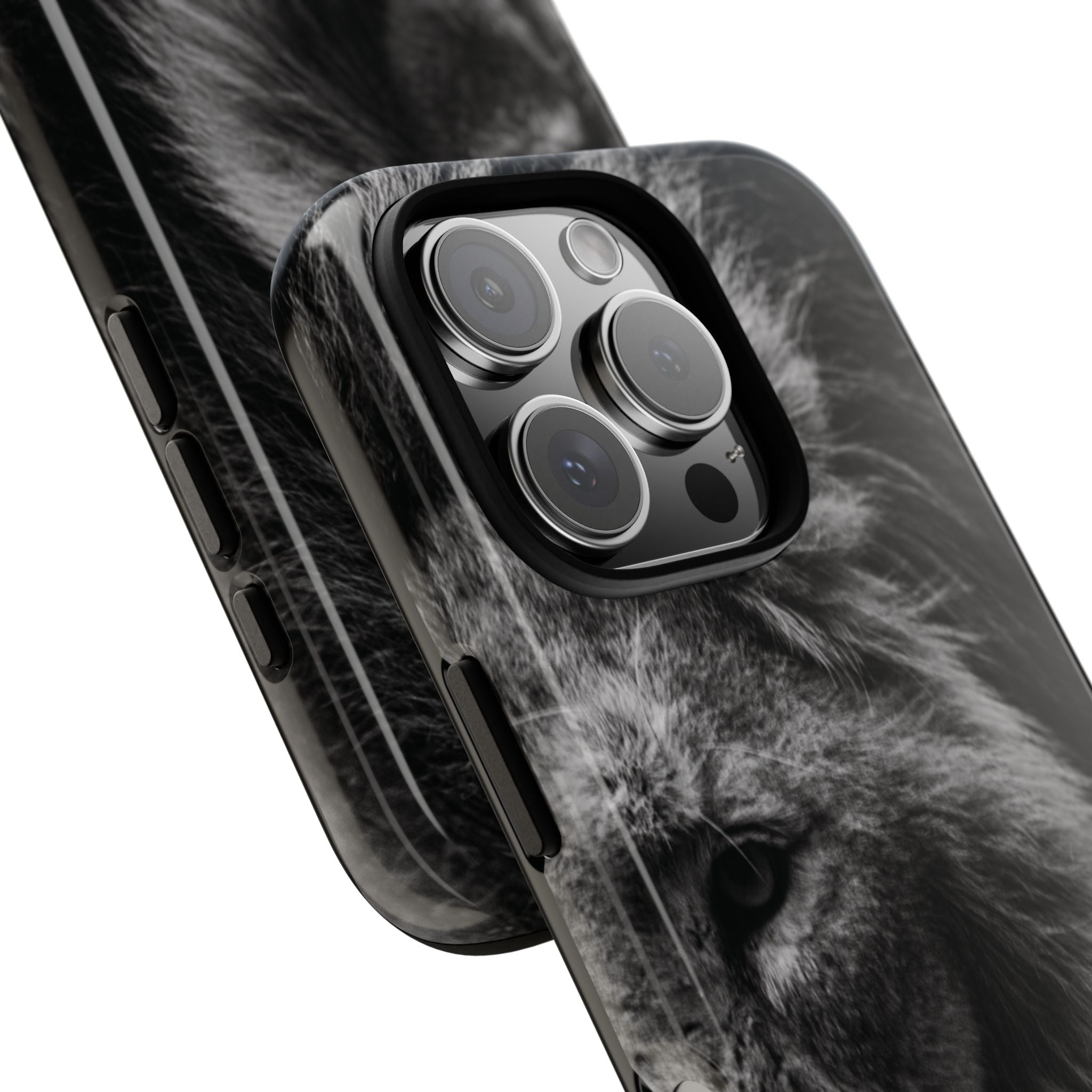 King Lion Phone Case — Majestic Wildlife Aesthetic Cover