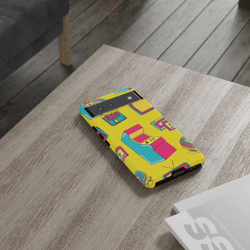 Retro Rewind Phone Case — 80s Nostalgic Gaming Design