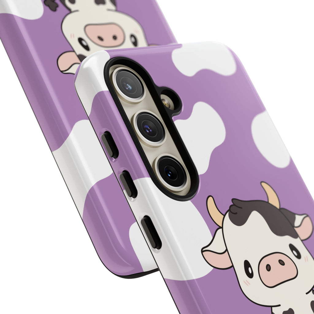 Lavender Moo-d Aesthetic Phone Case — Pastel Purple Design