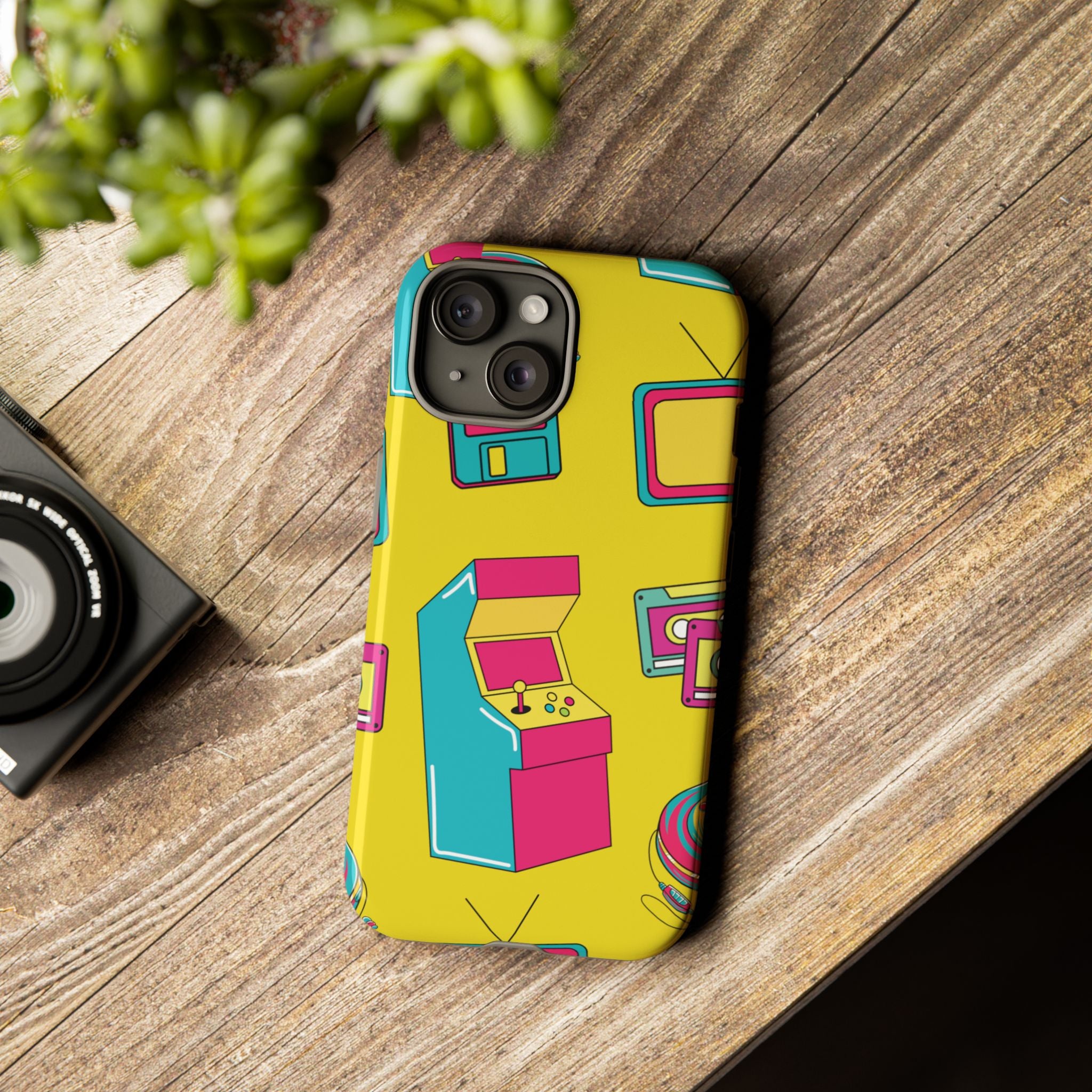 Retro Rewind Phone Case — 80s Nostalgic Gaming Design