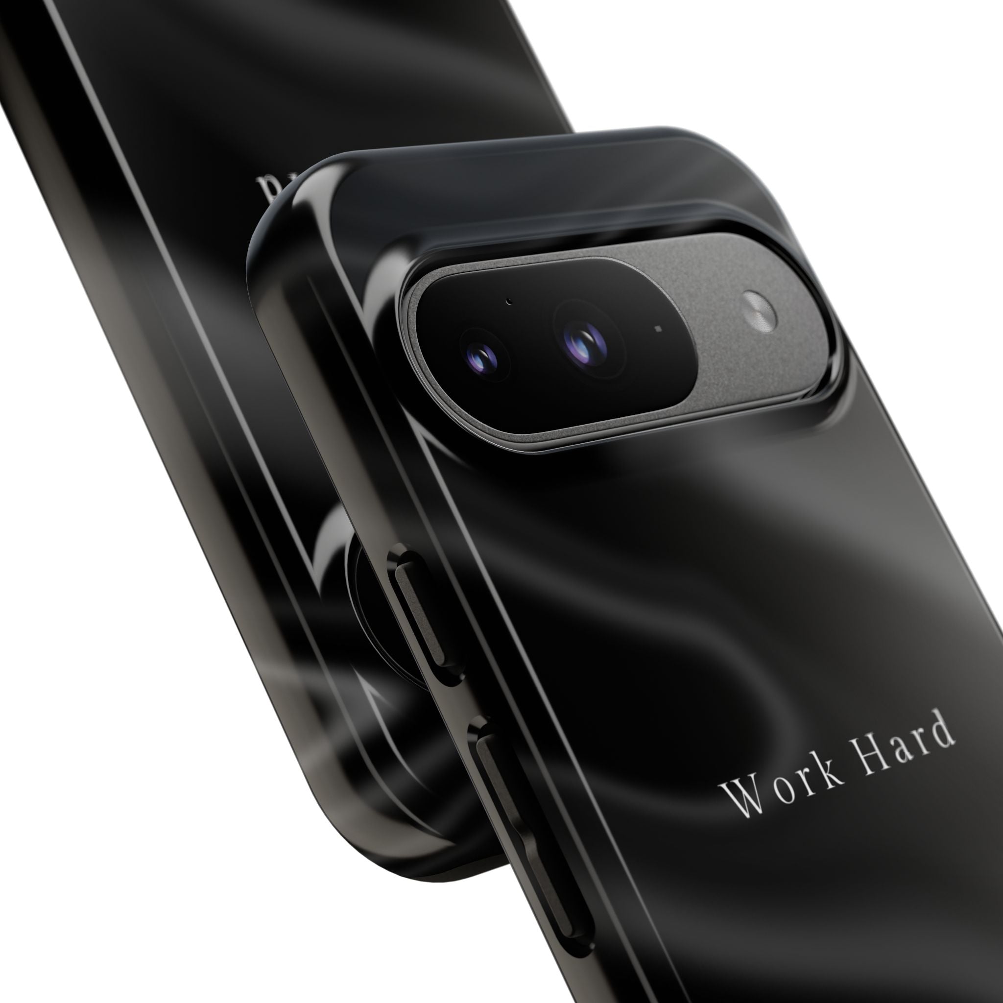Work Hard Phone Case — Executive Hustle Aesthetic Cover