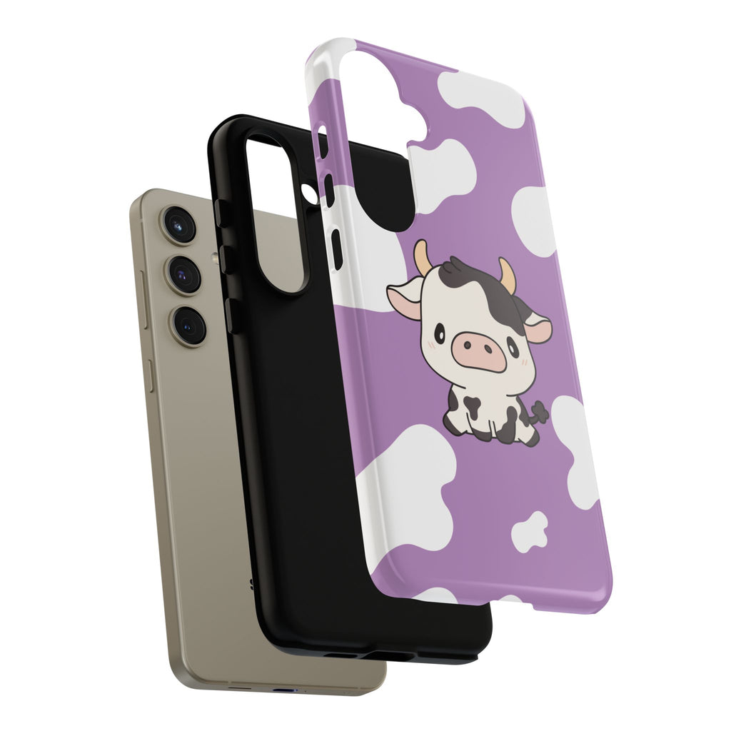 Lavender Moo-d Aesthetic Phone Case — Pastel Purple Design