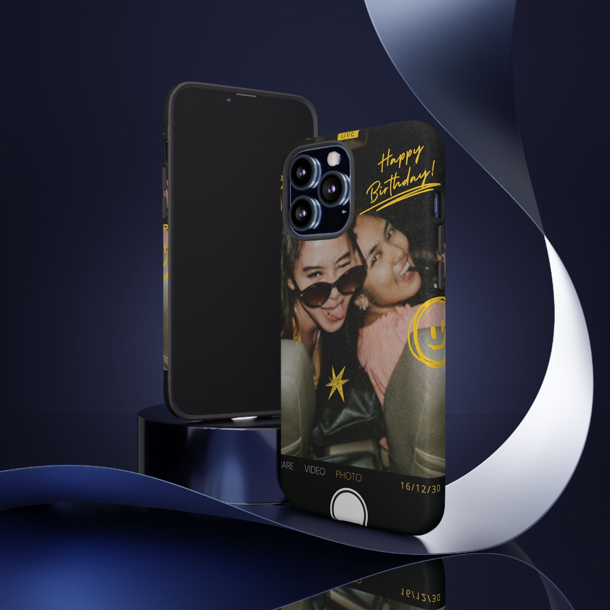 Happy Birthday Custom Photo Case