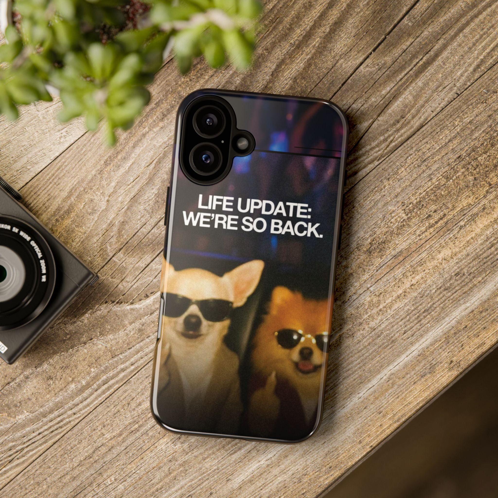 Life Update We're So Back Phone Cas