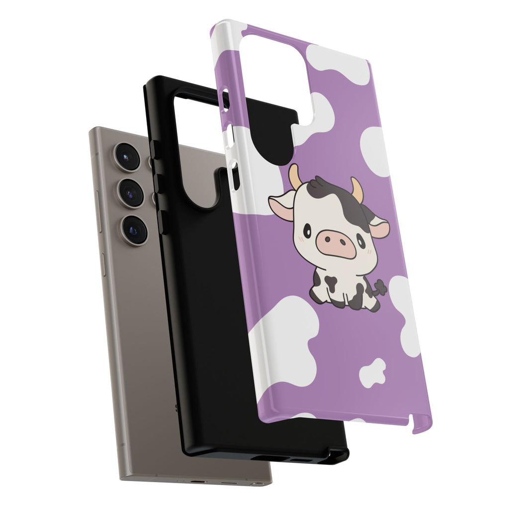 Lavender Moo-d Aesthetic Phone Case — Pastel Purple Design
