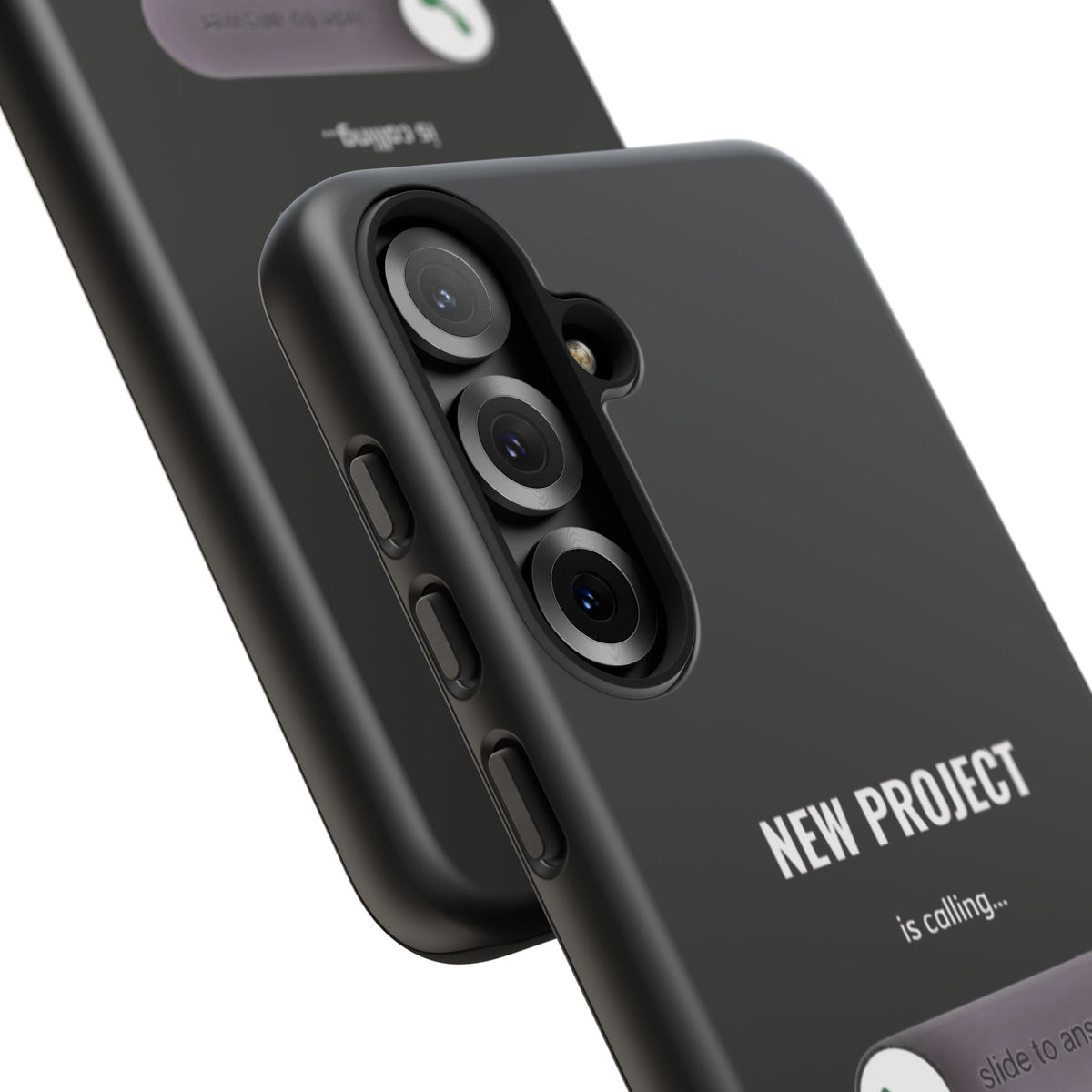 New Project Is Calling Phone Case — Entrepreneur Dark Bold
