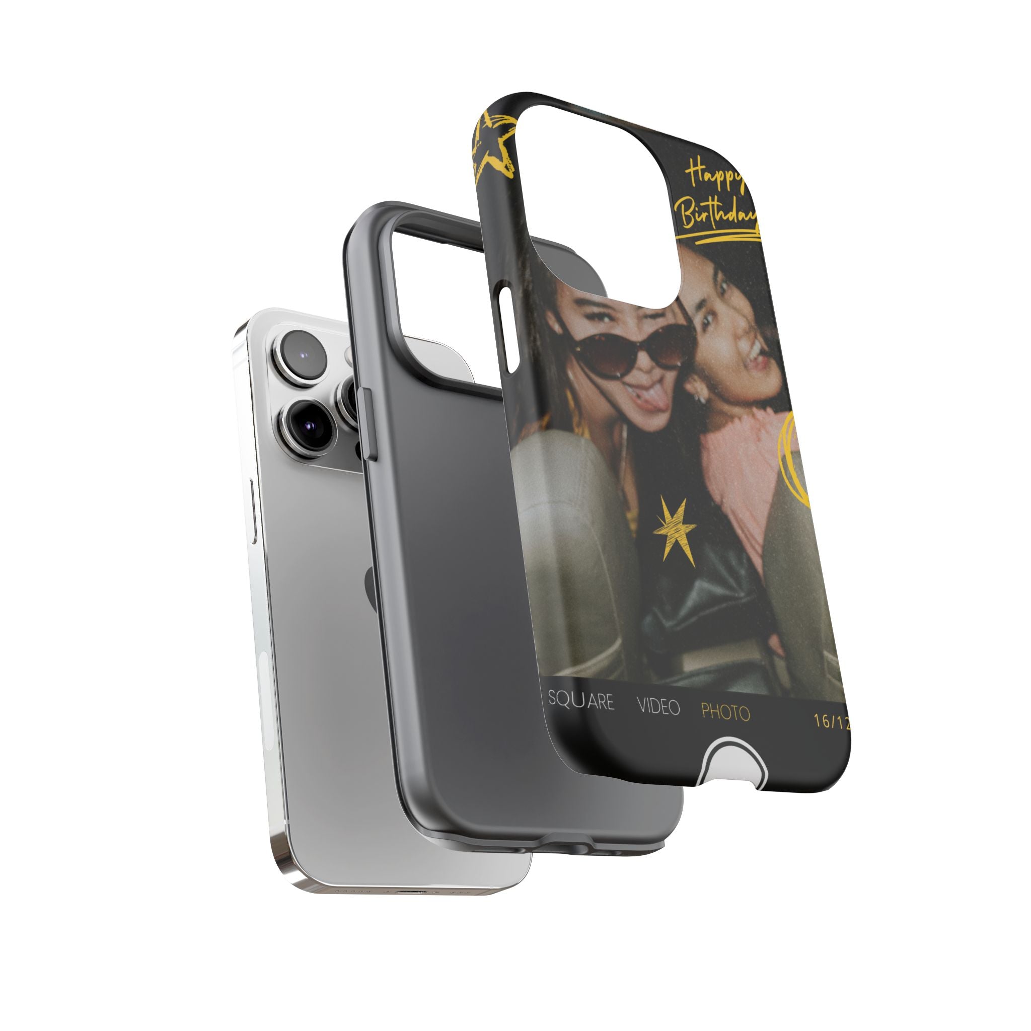 Happy Birthday Custom Photo Case
