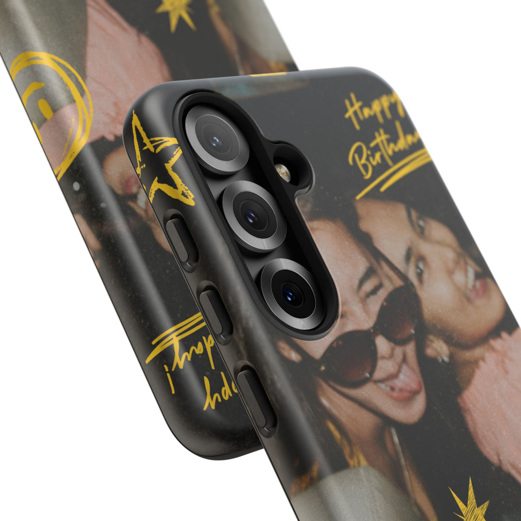 Happy Birthday Custom Photo Case