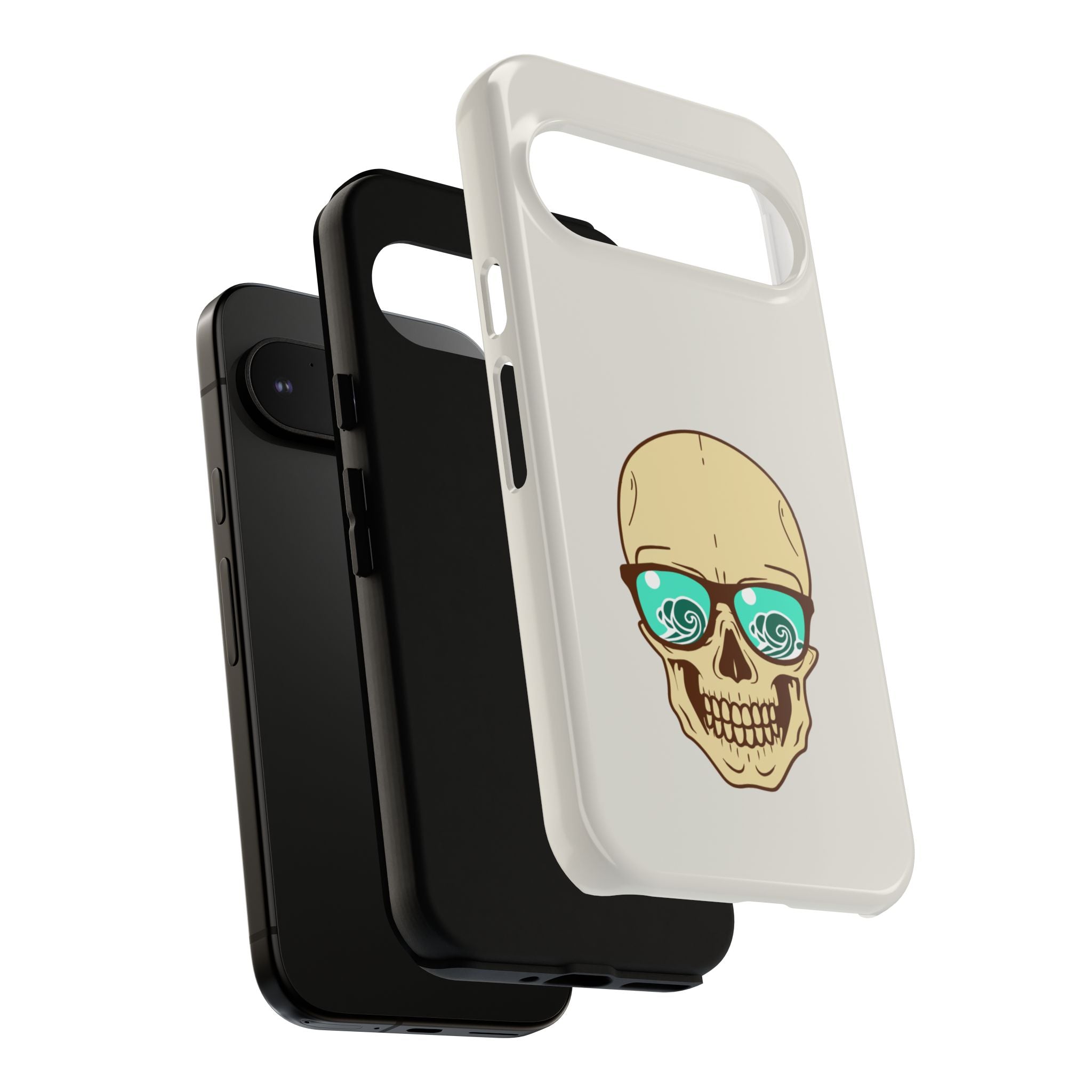 Skeleton Phone Case — Dark Aesthetic Gothic Design