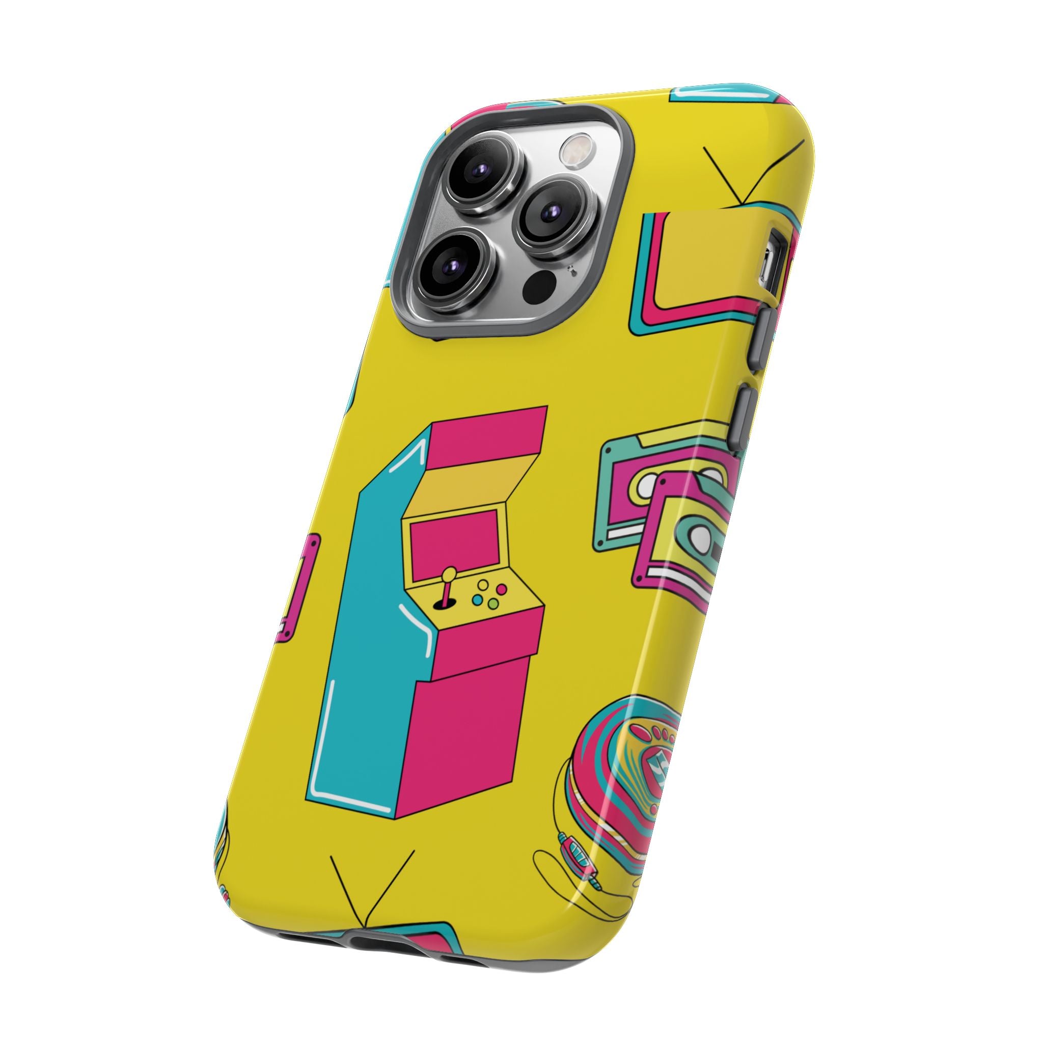 Retro Rewind Phone Case — 80s Nostalgic Gaming Design