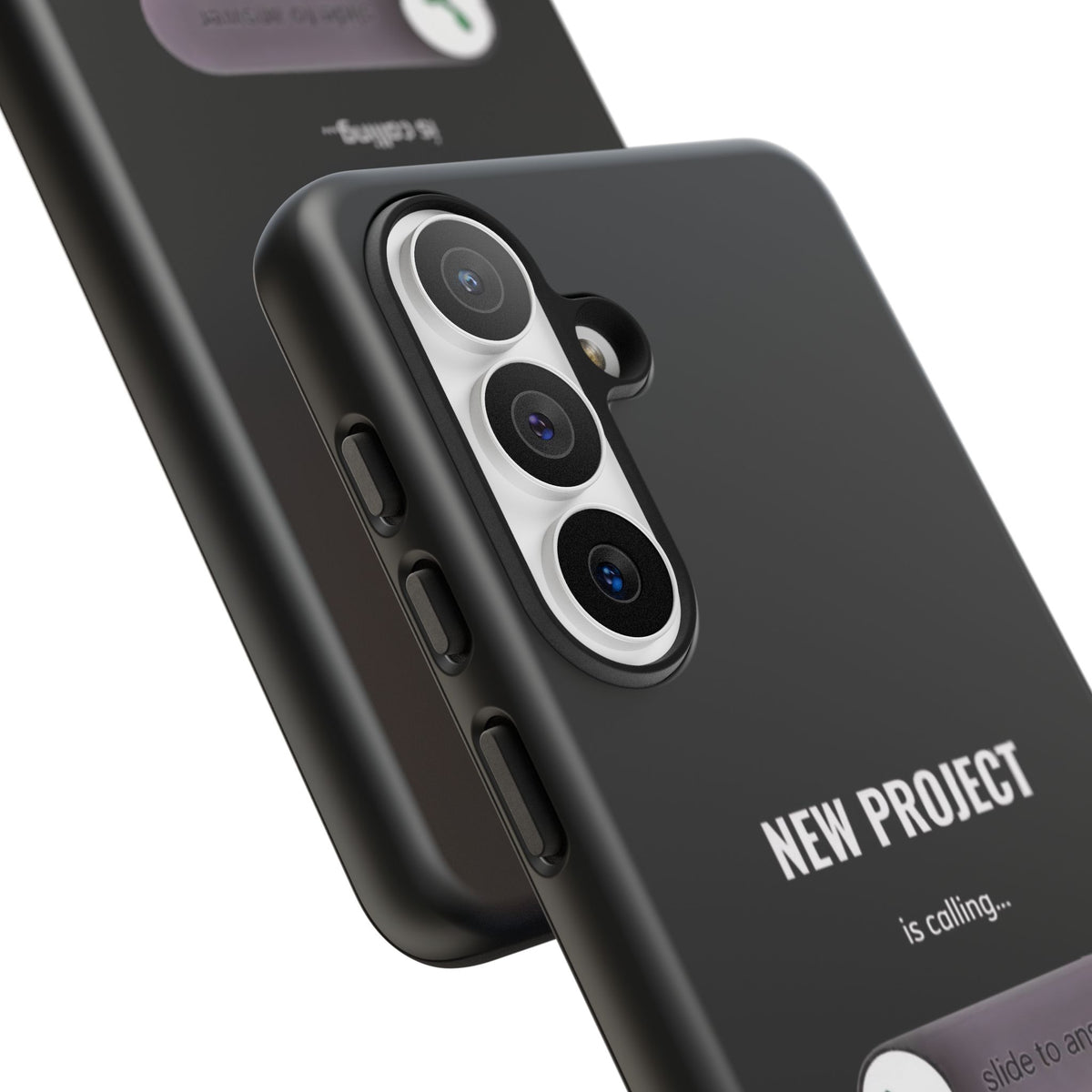 New Project Is Calling Phone Case — Entrepreneur Dark Bold