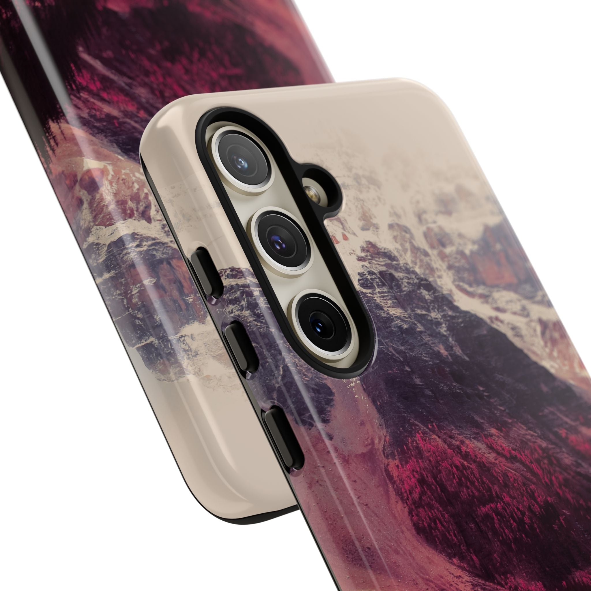 PEAK Motivational Phone Case — Word Art Minimal Design