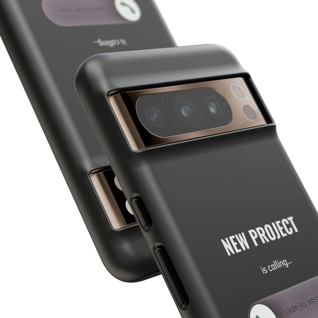 New Project Is Calling Phone Case — Entrepreneur Dark Bold