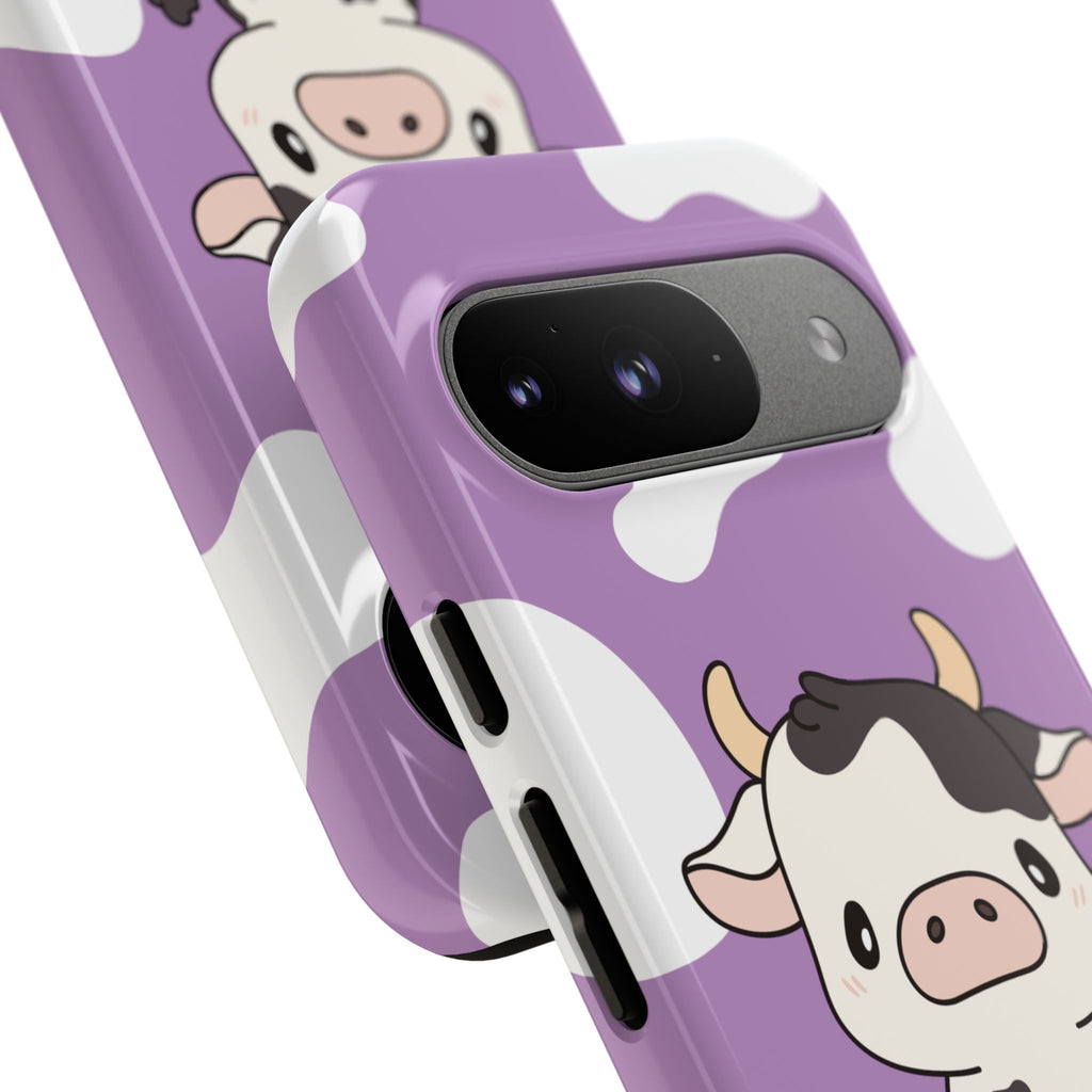 Lavender Moo-d Aesthetic Phone Case — Pastel Purple Design
