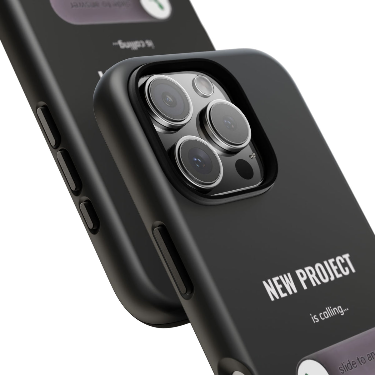 New Project Is Calling Phone Case — Entrepreneur Dark Bold