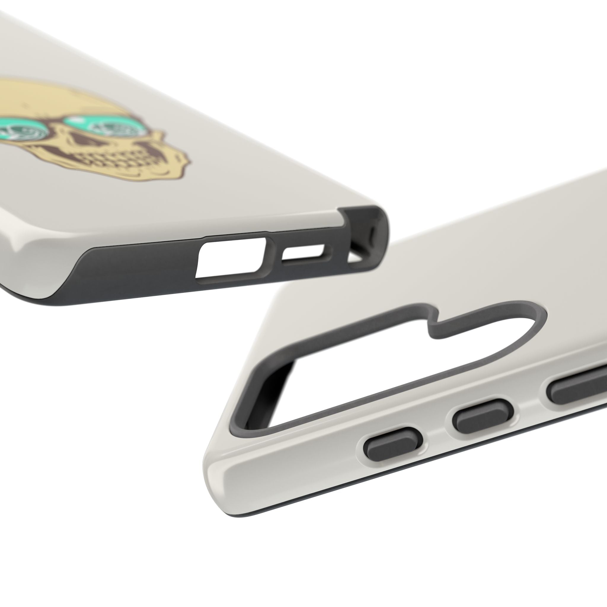 Skeleton Phone Case — Dark Aesthetic Gothic Design