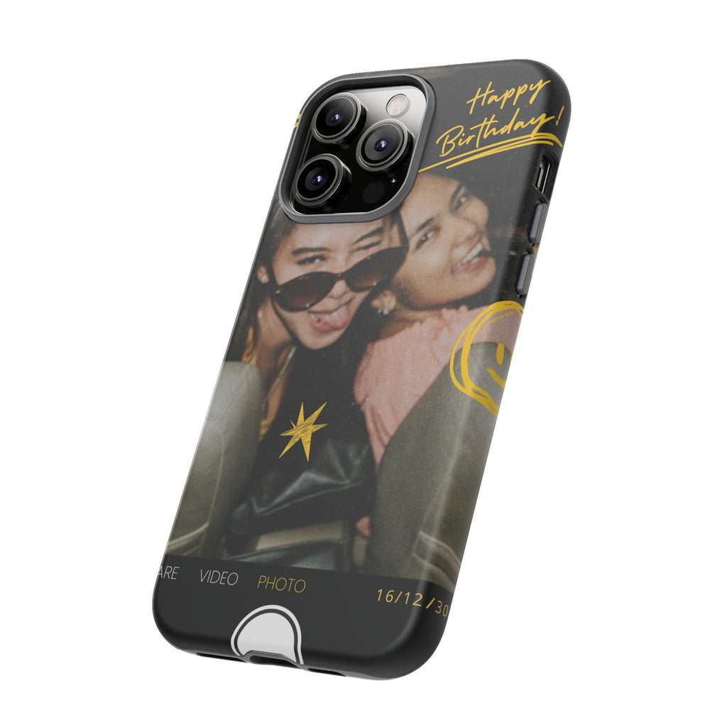 Happy Birthday Custom Photo Case