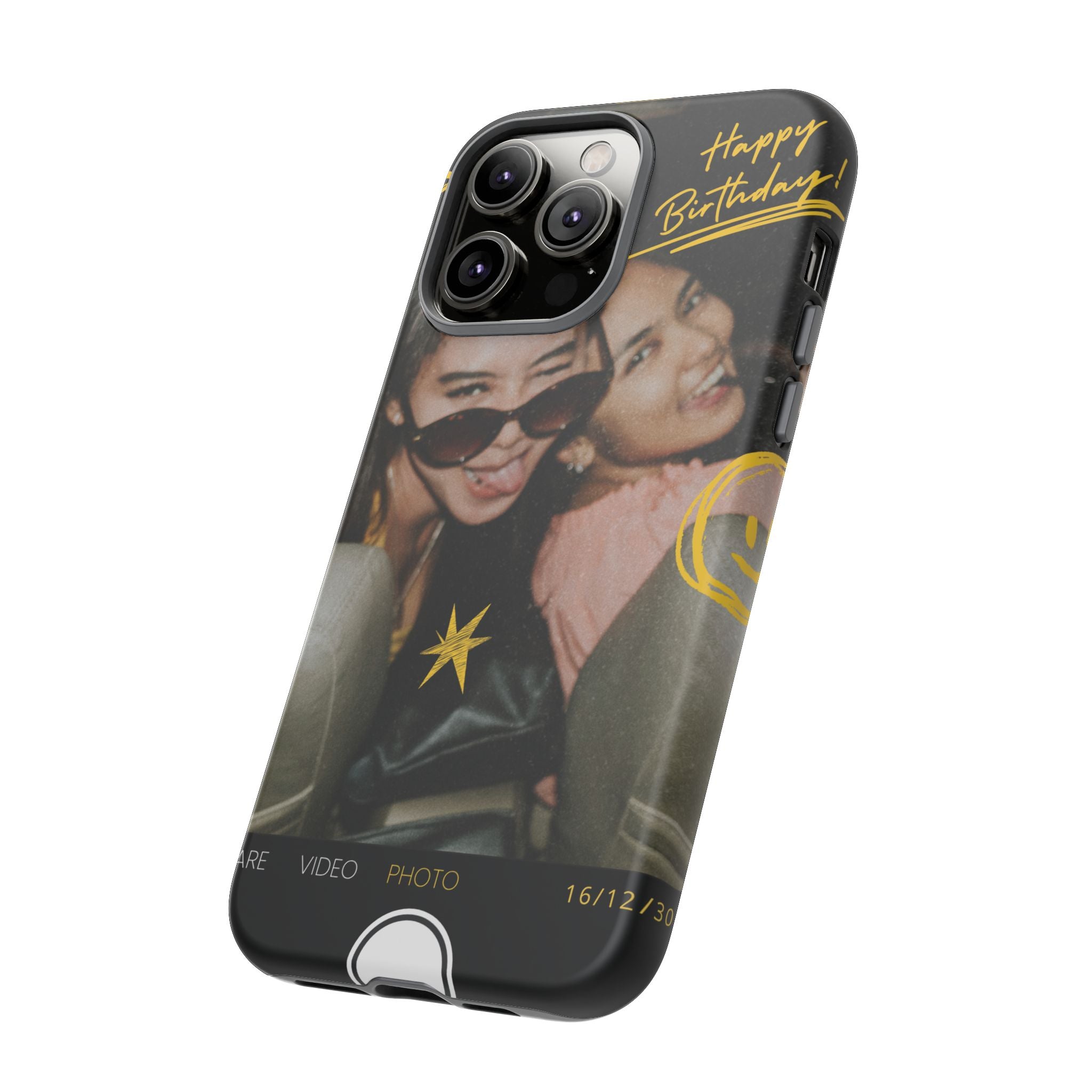 Happy Birthday Custom Photo Case