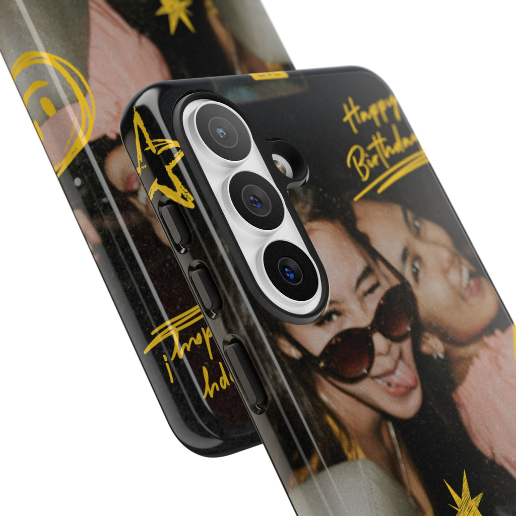 Happy Birthday Custom Photo Case