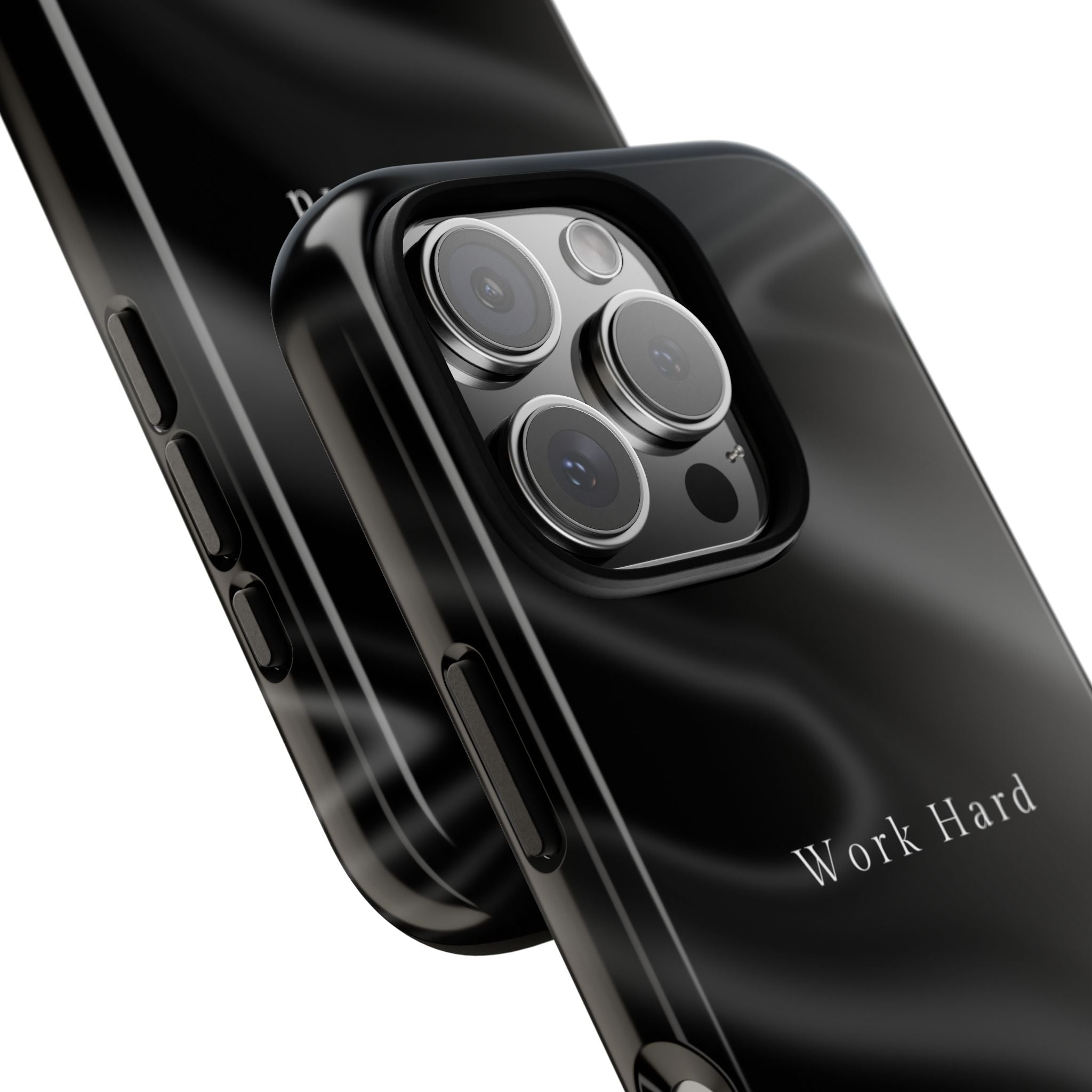 Work Hard Phone Case — Executive Hustle Aesthetic Cover