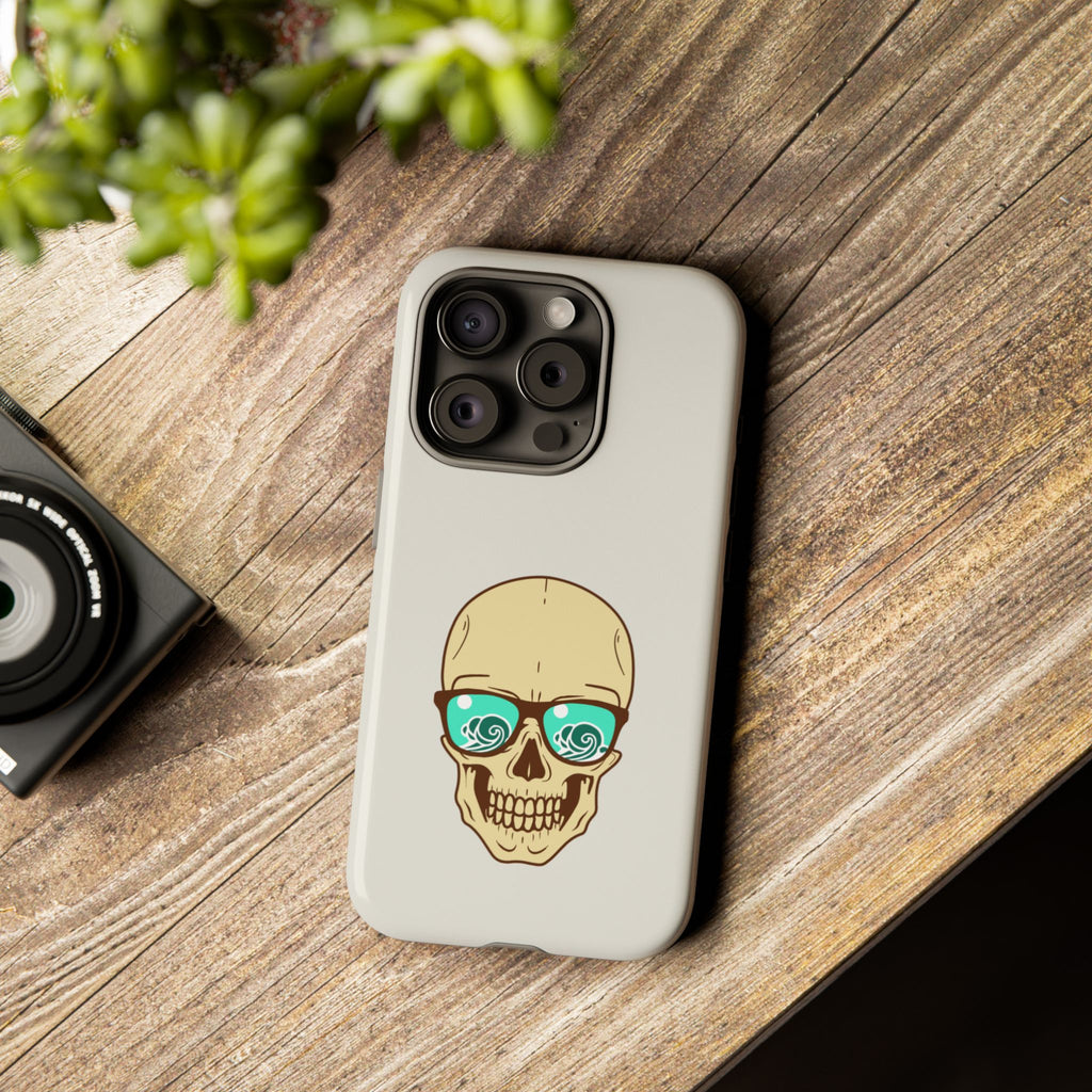 Skeleton Phone Case — Dark Aesthetic Gothic Design