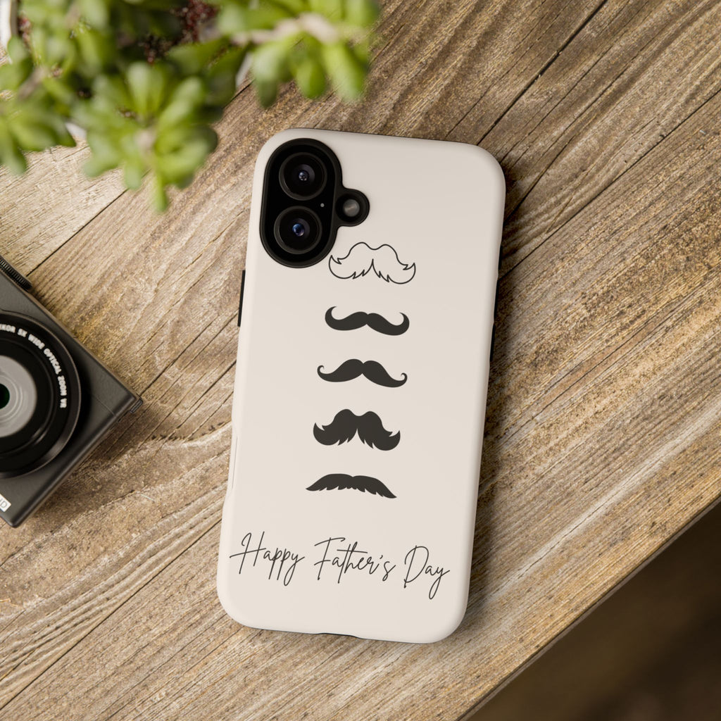 Father's Day Moustache Case
