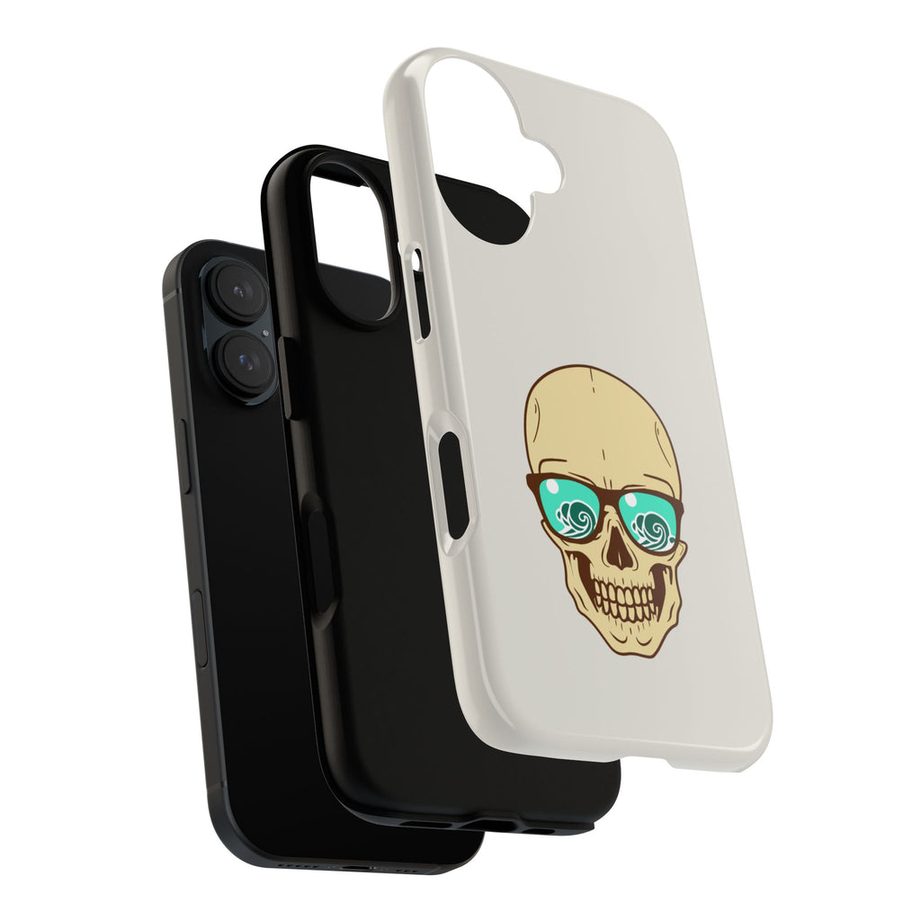 Skeleton Phone Case — Dark Aesthetic Gothic Design