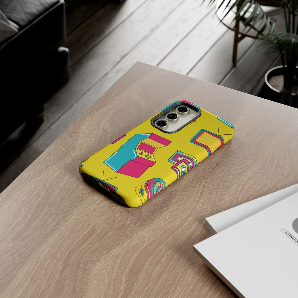 Retro Rewind Phone Case — 80s Nostalgic Gaming Design