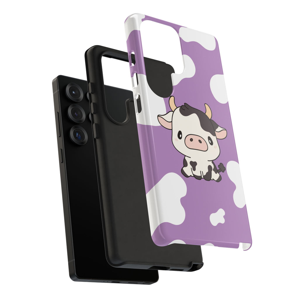 Lavender Moo-d Aesthetic Phone Case — Pastel Purple Design