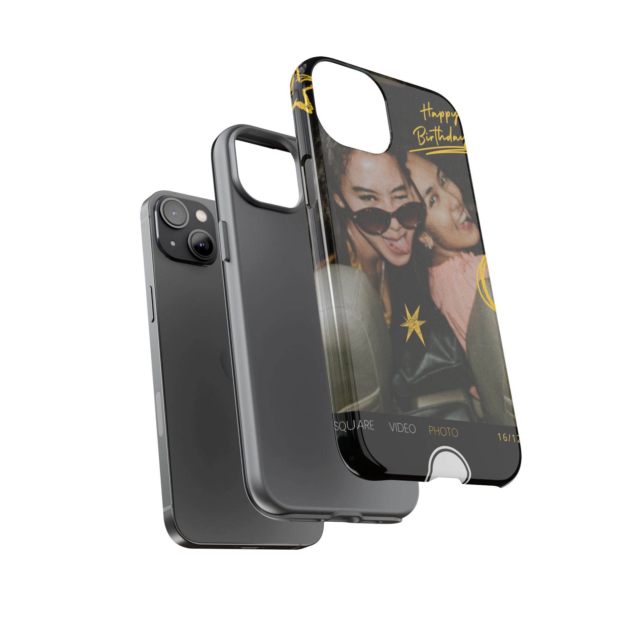 Happy Birthday Custom Photo Case