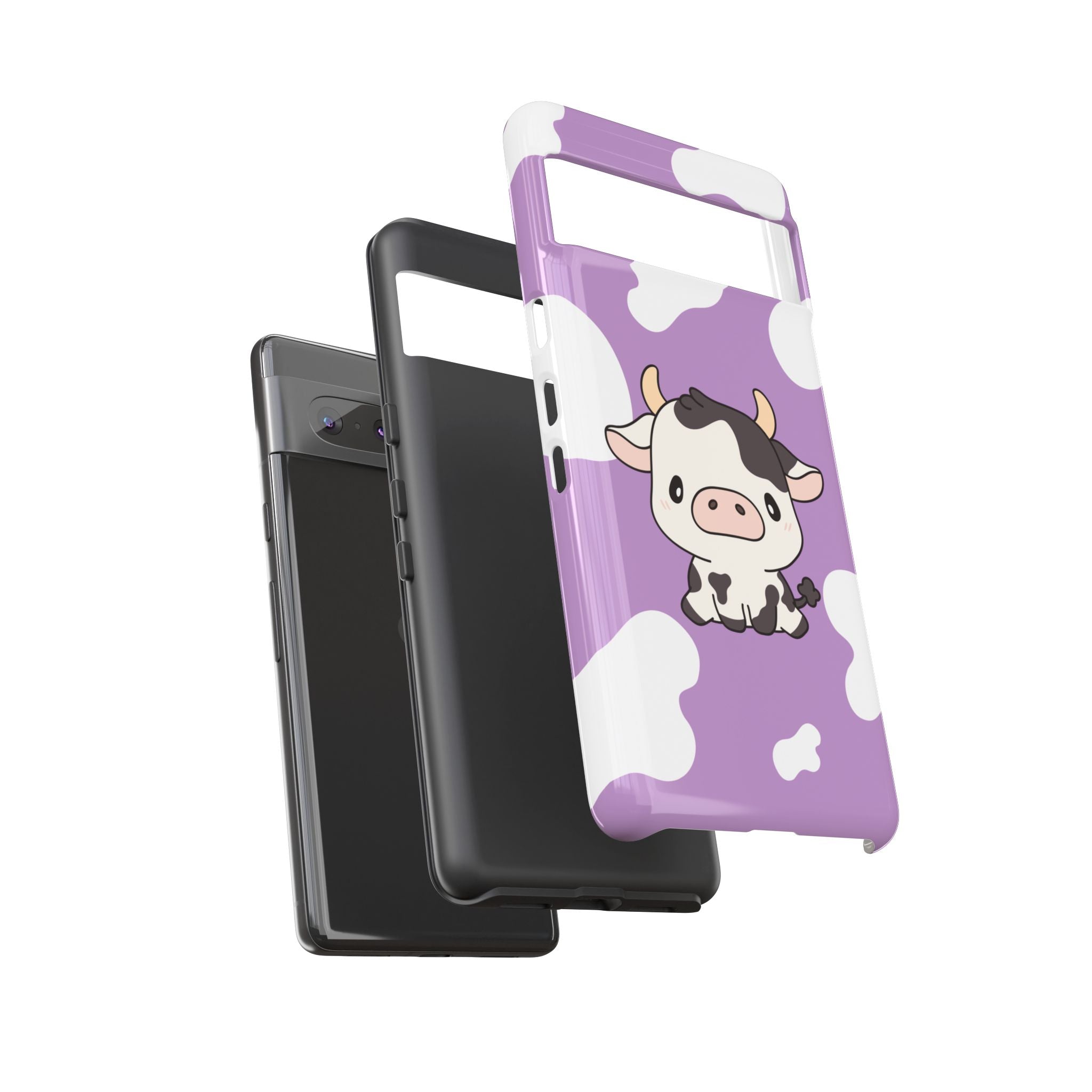 Lavender Moo-d Aesthetic Phone Case — Pastel Purple Design