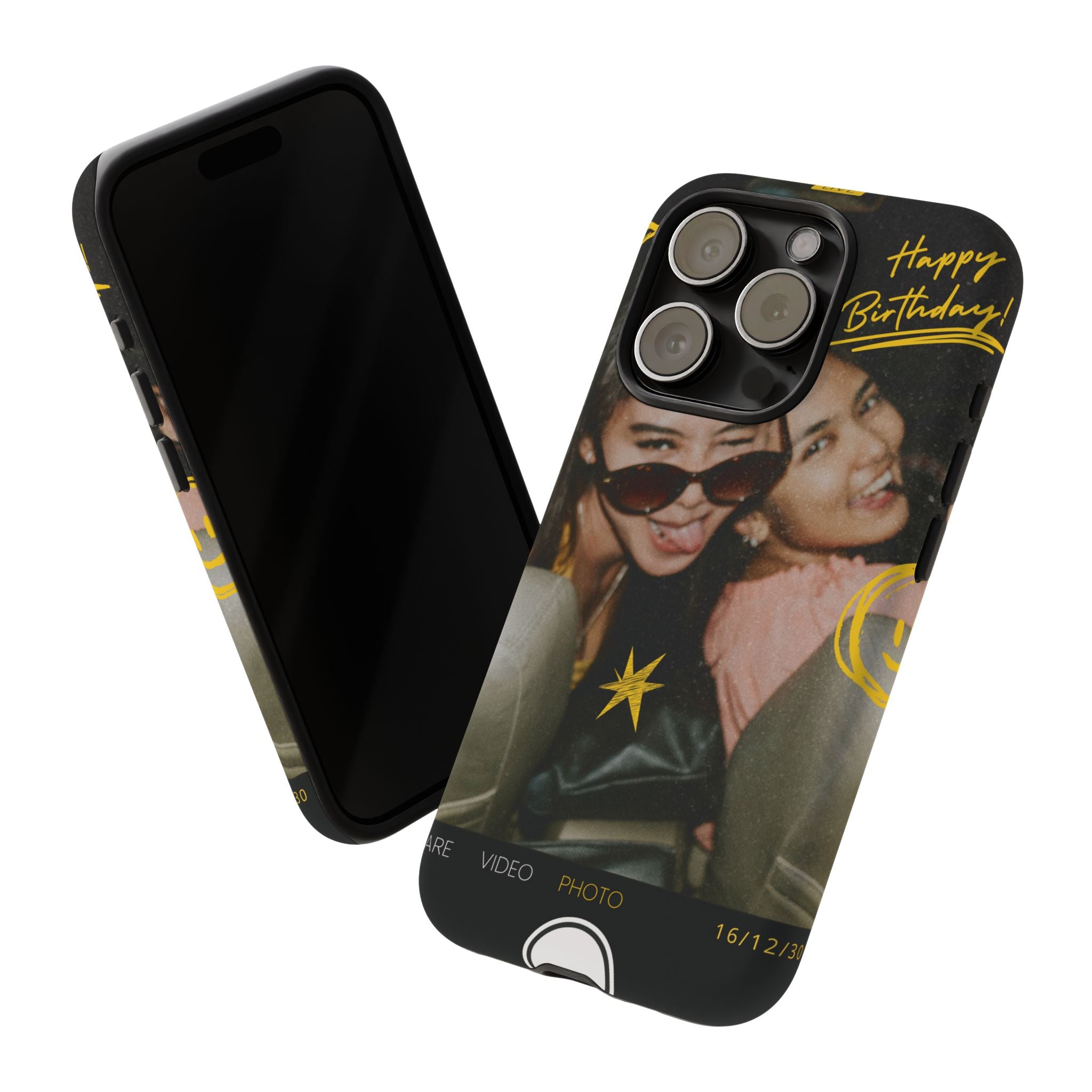 Happy Birthday Custom Photo Case