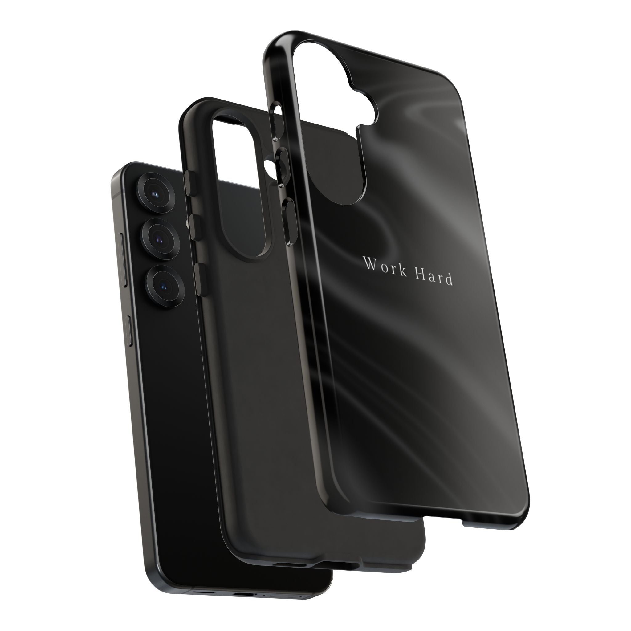 Work Hard Phone Case — Executive Hustle Aesthetic Cover