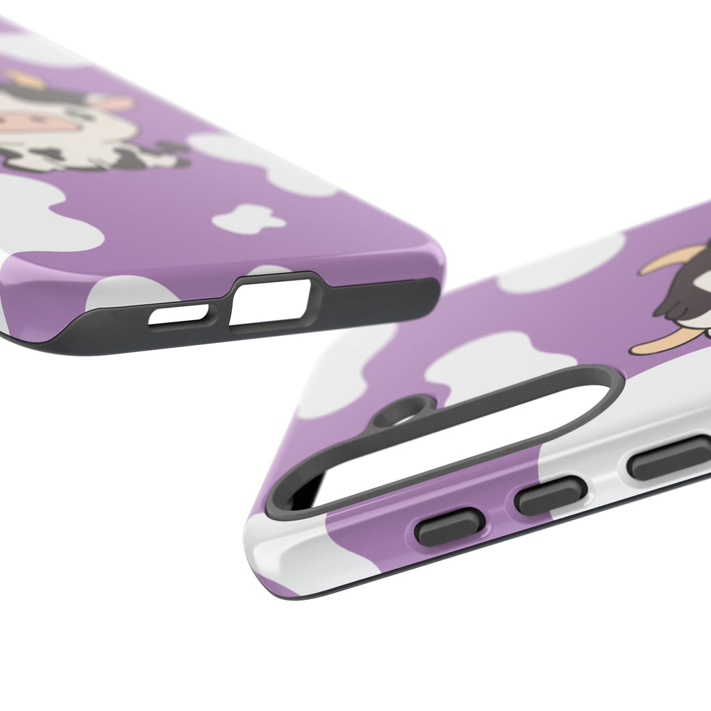 Lavender Moo-d Aesthetic Phone Case — Pastel Purple Design