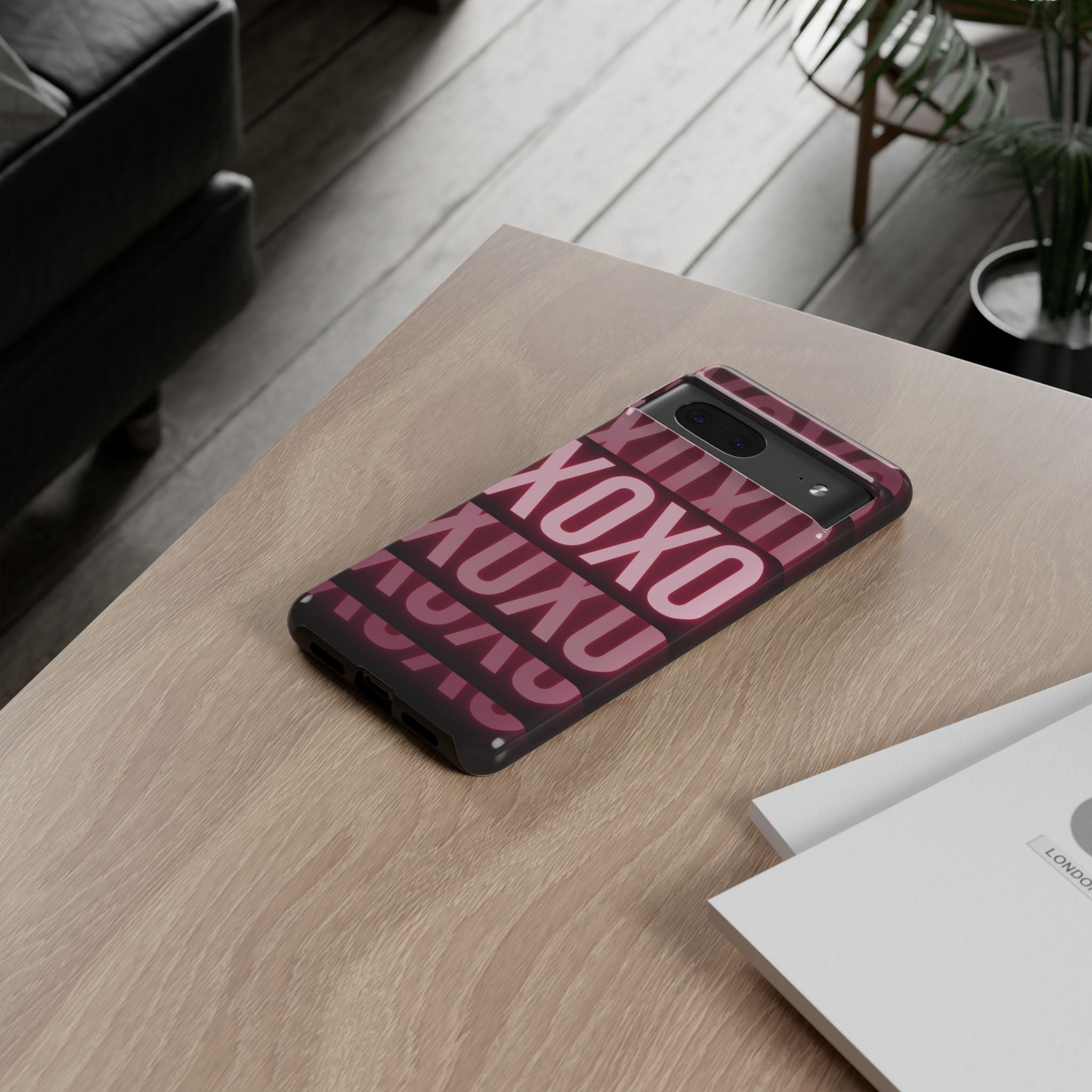Neon Affection Phone Case — Glow Dark Aesthetic Cover
