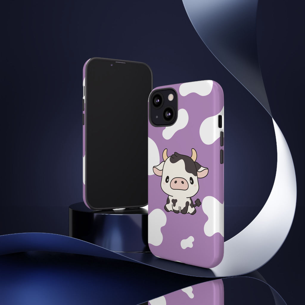 Lavender Moo-d Aesthetic Phone Case — Pastel Purple Design