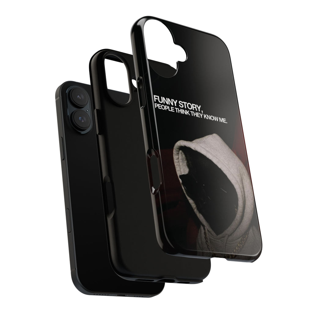 People Think They Know Me Phone Case