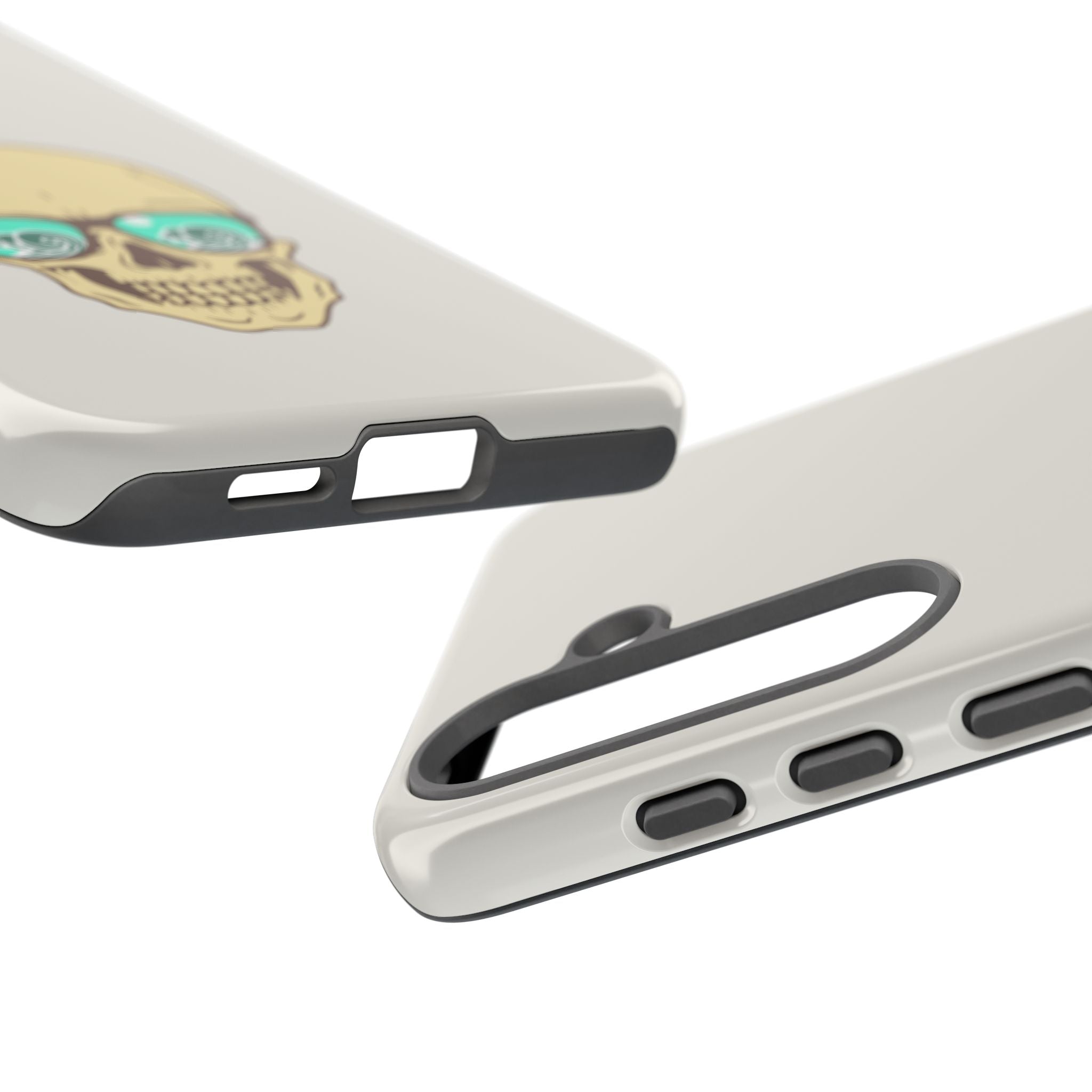 Skeleton Phone Case — Dark Aesthetic Gothic Design