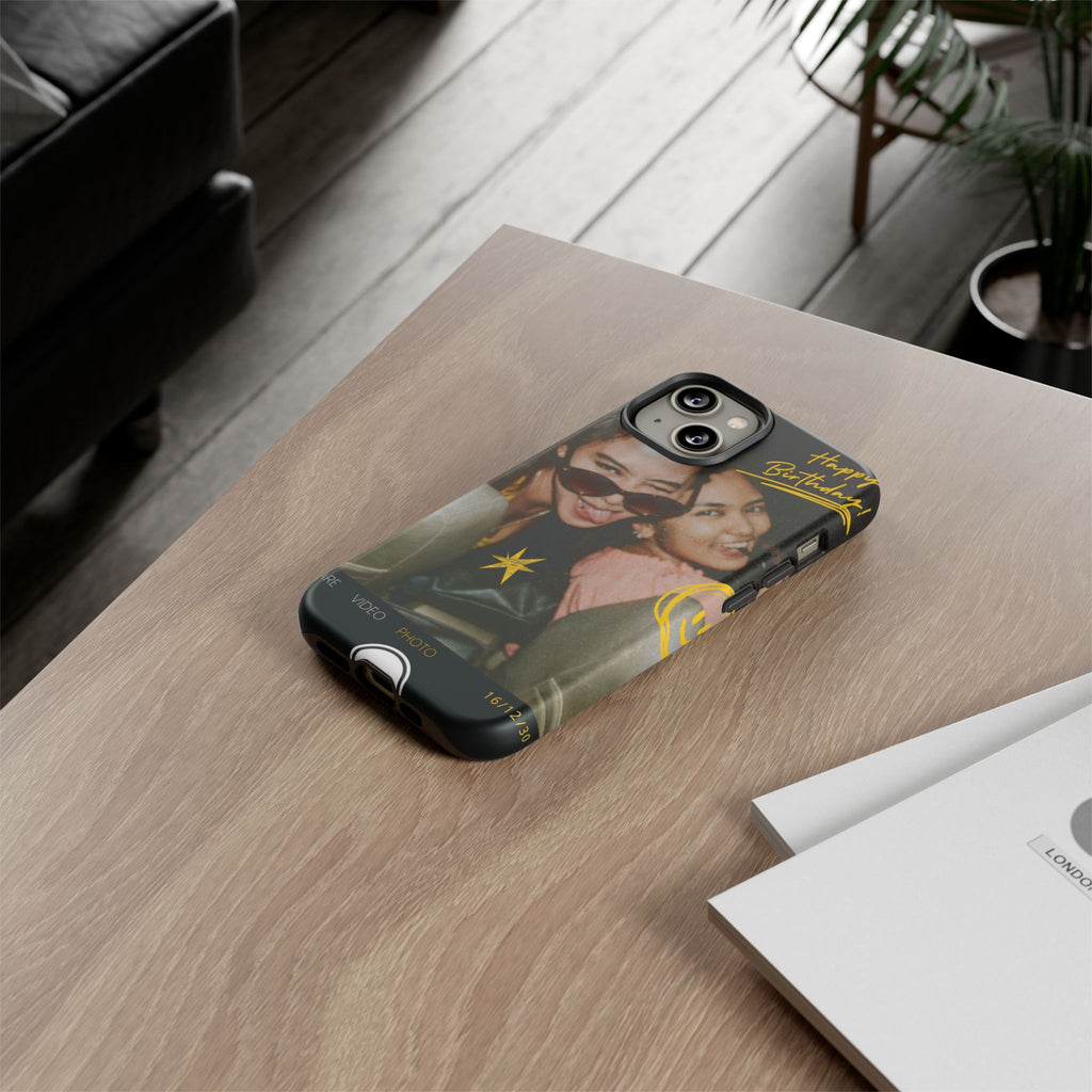 Happy Birthday Custom Photo Case